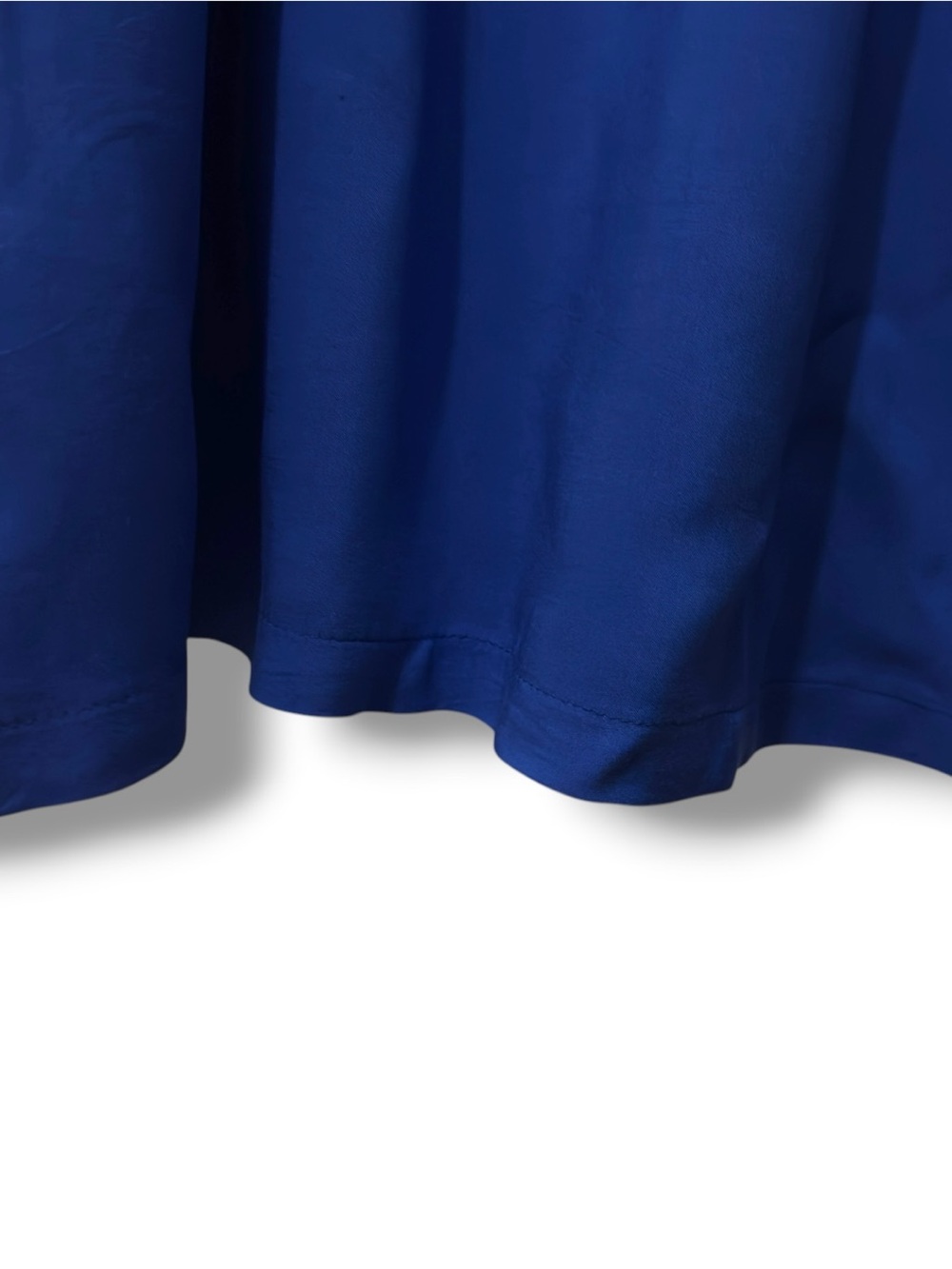 Forever 21 | NWOT Cobalt Blue Ruffle Sleeve Swing w Pockets Midi Dress (size S) - Picture 7 of 13